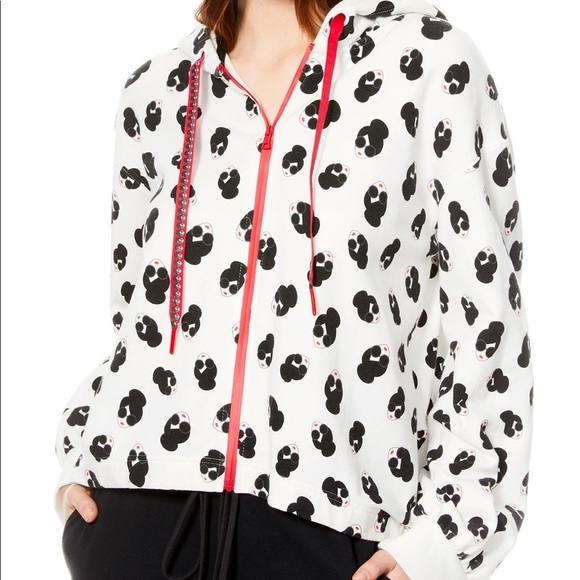 Alice + Olivia Tops - ALICE + OLIVIA Mckenzie Stace Face Hooded Jacket